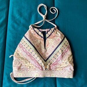Athleta Bohemian Patterned Halter Top